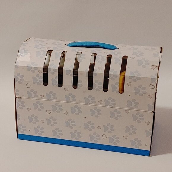 Zoomer Kitty Orange Tabby Cat Carrier Cat Charging Cable Manual Ball Toy Tail - Picture 5 of 14